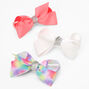 Claire&#39;s Club Tie Dye Loopy Hair Bow Clips - 3 Pack,