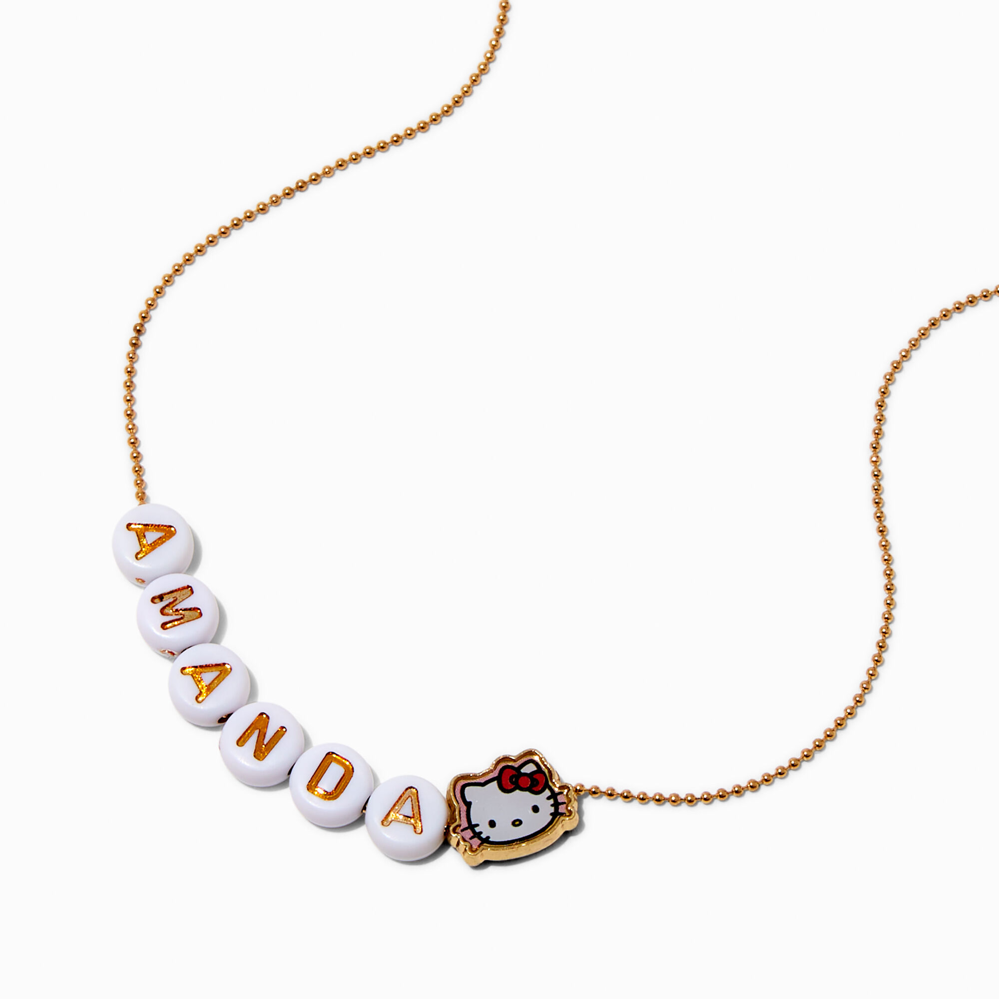 Hello Kitty® And Friends Personalized Bead Necklace Claire's US