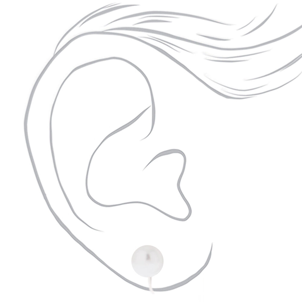 Pearl 10MM Clip-On Earrings,