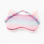 Initial Cat Sleeping Mask - Pink, E,