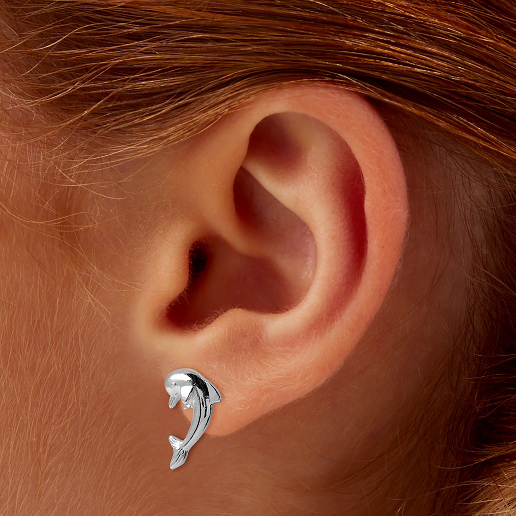 Dolphin Stud Earrings,