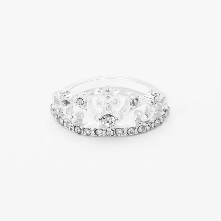 Silver Tiara Ring,