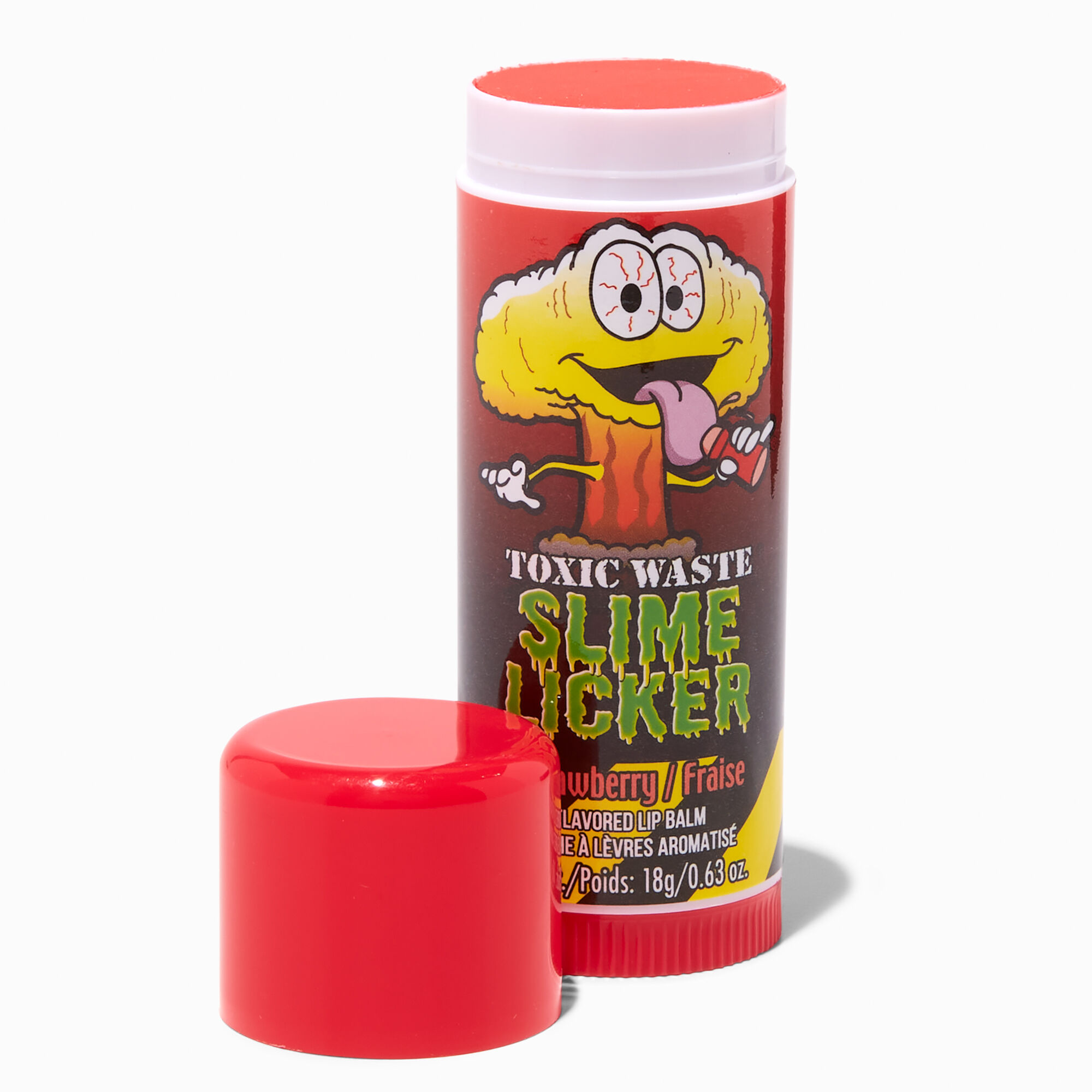 Toxic Waste® Slime Licker Humongous Lip Balm - Strawberry,