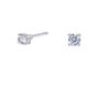 C LUXE by Claire&#39;s Sterling Silver Cubic Zirconia 3MM Round Stud Earrings,