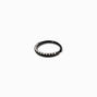 Black 16G Crystal Cartilage Hoop Earring,