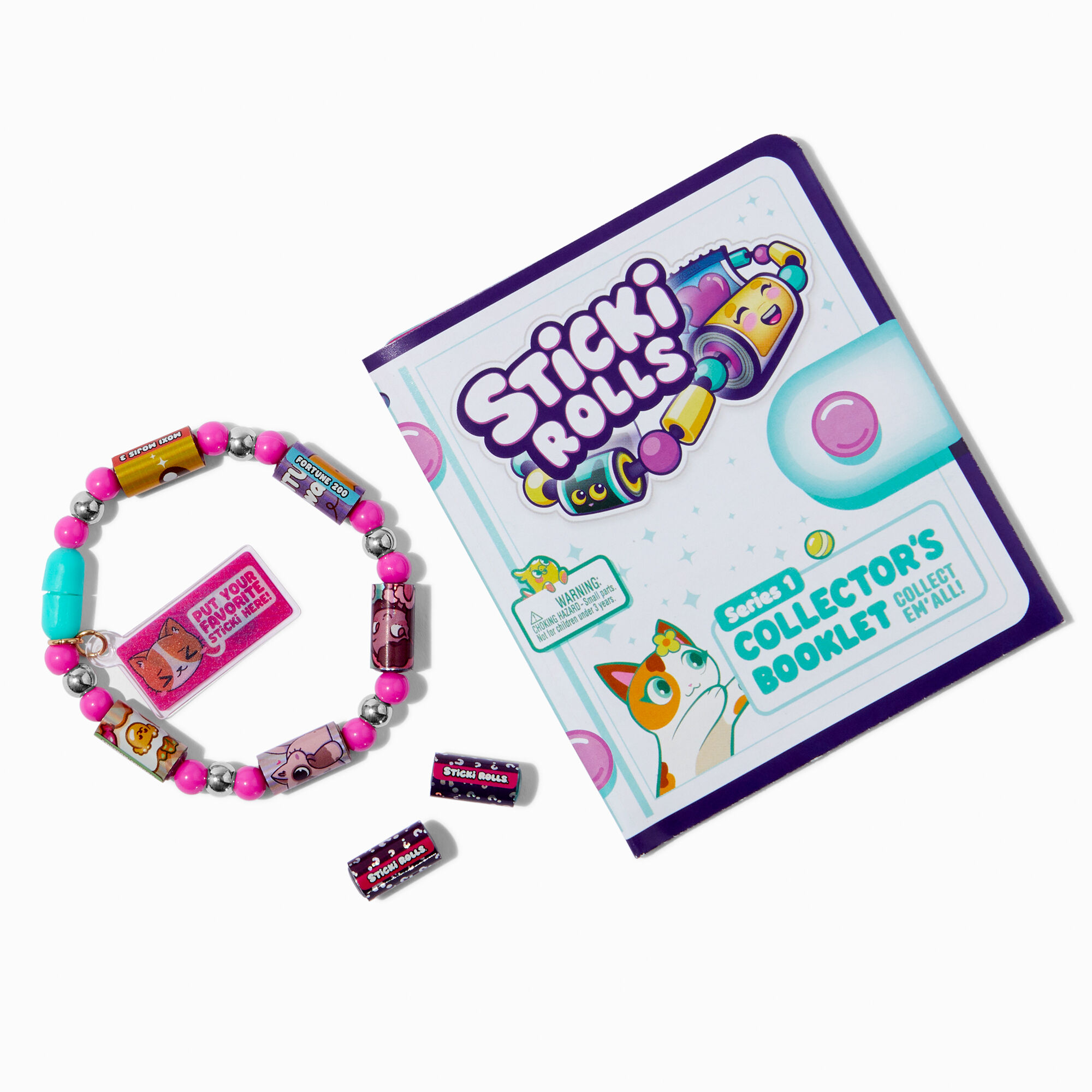 Sticki Rolls™ Series 1 Sticker Bracelet Kit - Styles Vary,