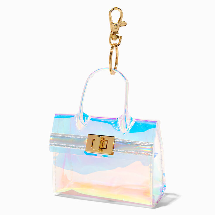 Holographic Handbag Keychain,