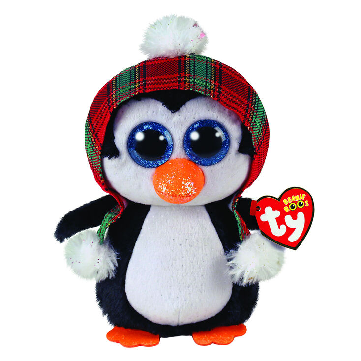 Ty&reg; Beanie Boo Cheer the Penguin Plush Toy,