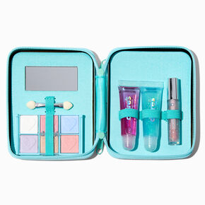 Blue Initial Makeup Tin - K,