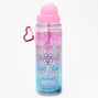 Initial Water Bottle - Pink, W,