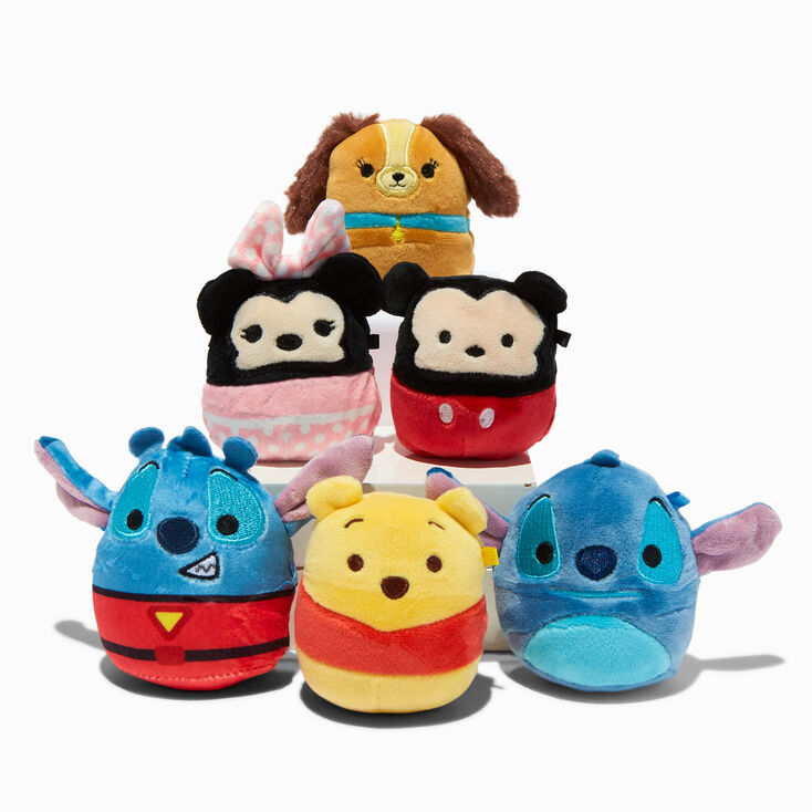 Squishmallows&trade; 2.5&quot; Disney Mini Single Plush Toy Blind Bag - Styles Vary,