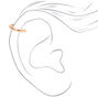 Gold Mixed Ear Cuff &amp; Snake Stud Earrings - 4 Pack,