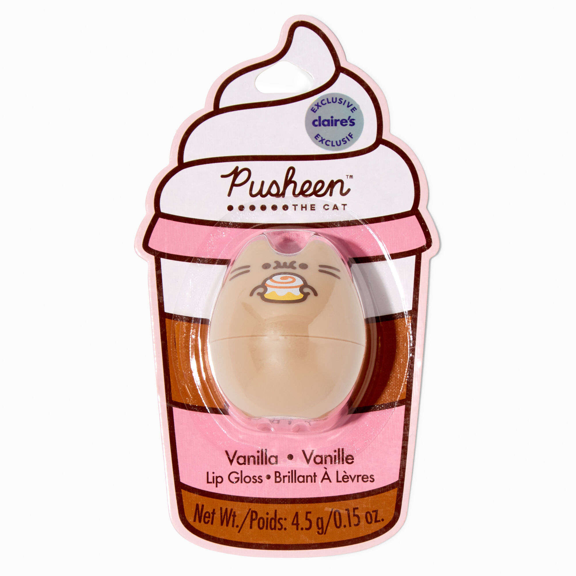 Pusheen® Claire's Exclusive Pusheen's Catfe Vanilla Lip Balm,