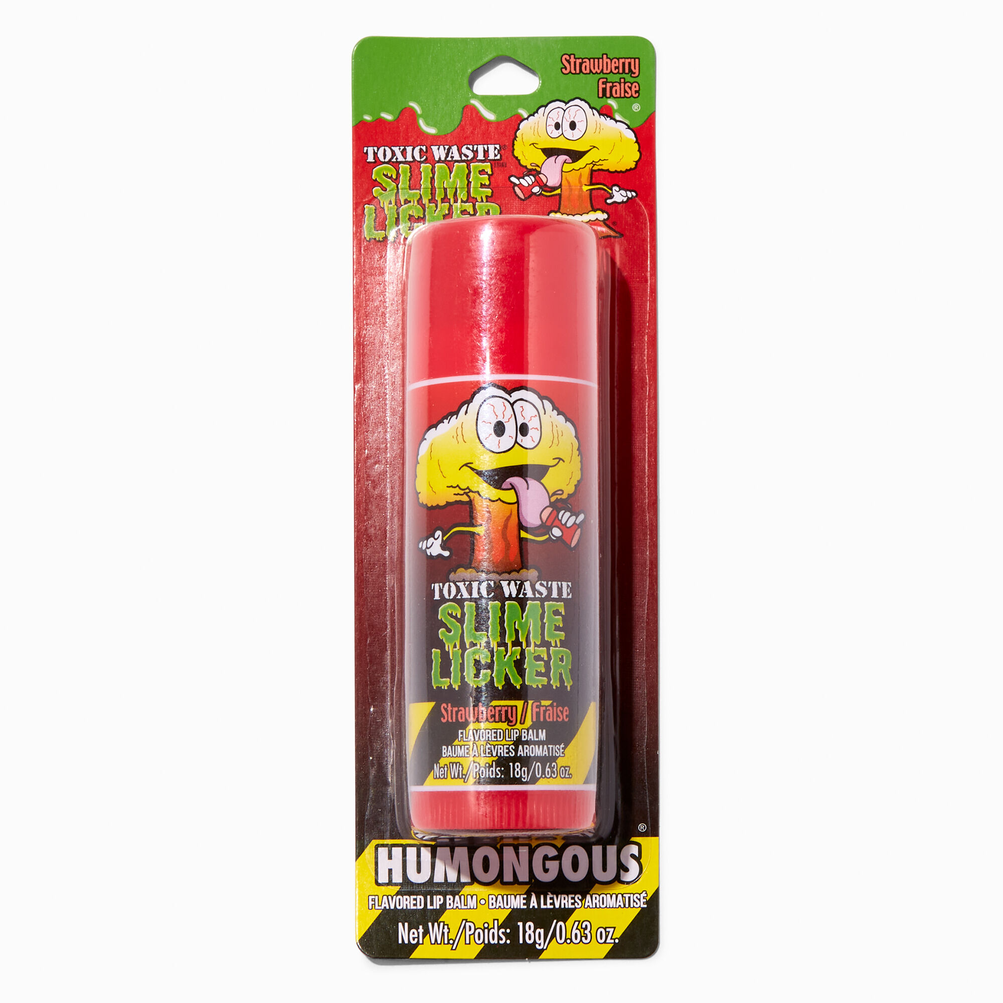 Toxic Waste® Slime Licker Humongous Lip Balm - Strawberry,