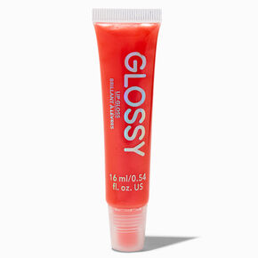 Coral Holographic Glossy Lip Gloss,
