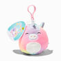 Squishmallows&trade; 3.5&quot; Over the Rainbow Plush Bag Clip - Styles Vary,