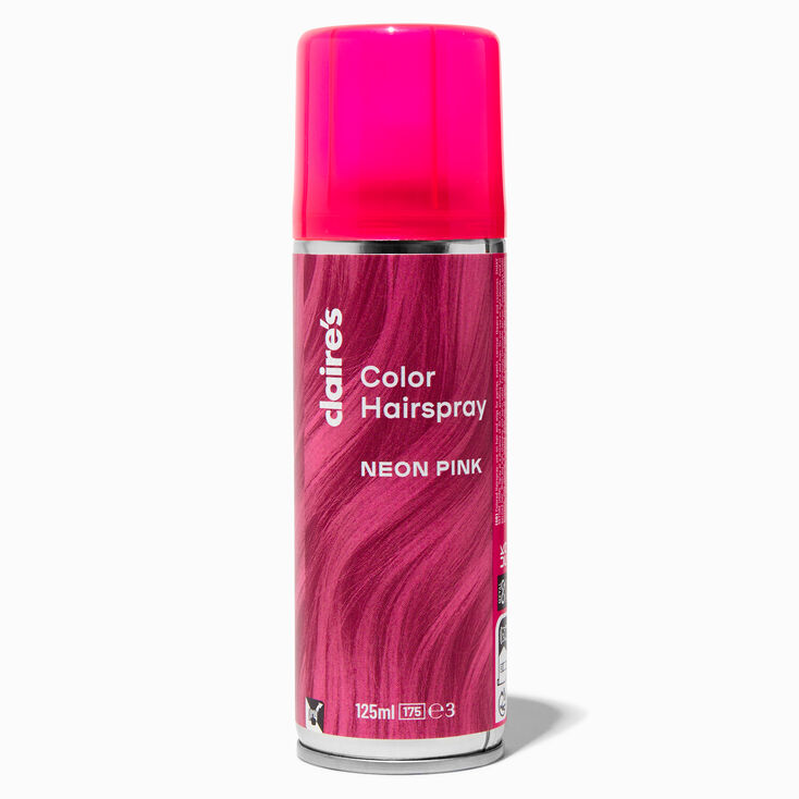 Neon Pink Color Hairspray,