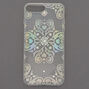 Holographic Filigree Phone Case - Clear,