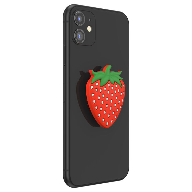 PopSockets&reg; Swappable PopGrip - Strawberry,