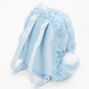 Light Blue Furry Fuzzy Backpack,