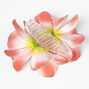 Pink Flower Hair Claw,