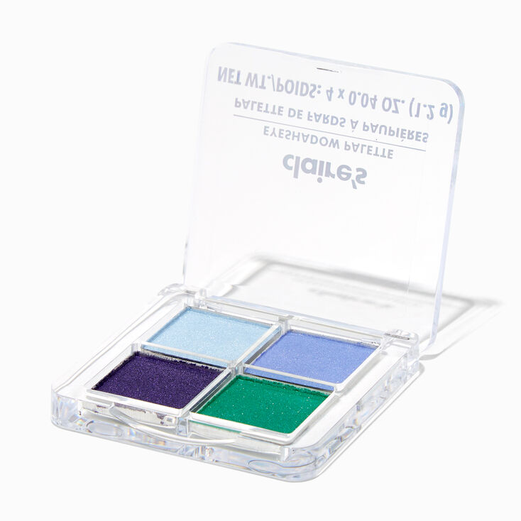 Ocean Shimmer Quad Eyeshadow Palette,