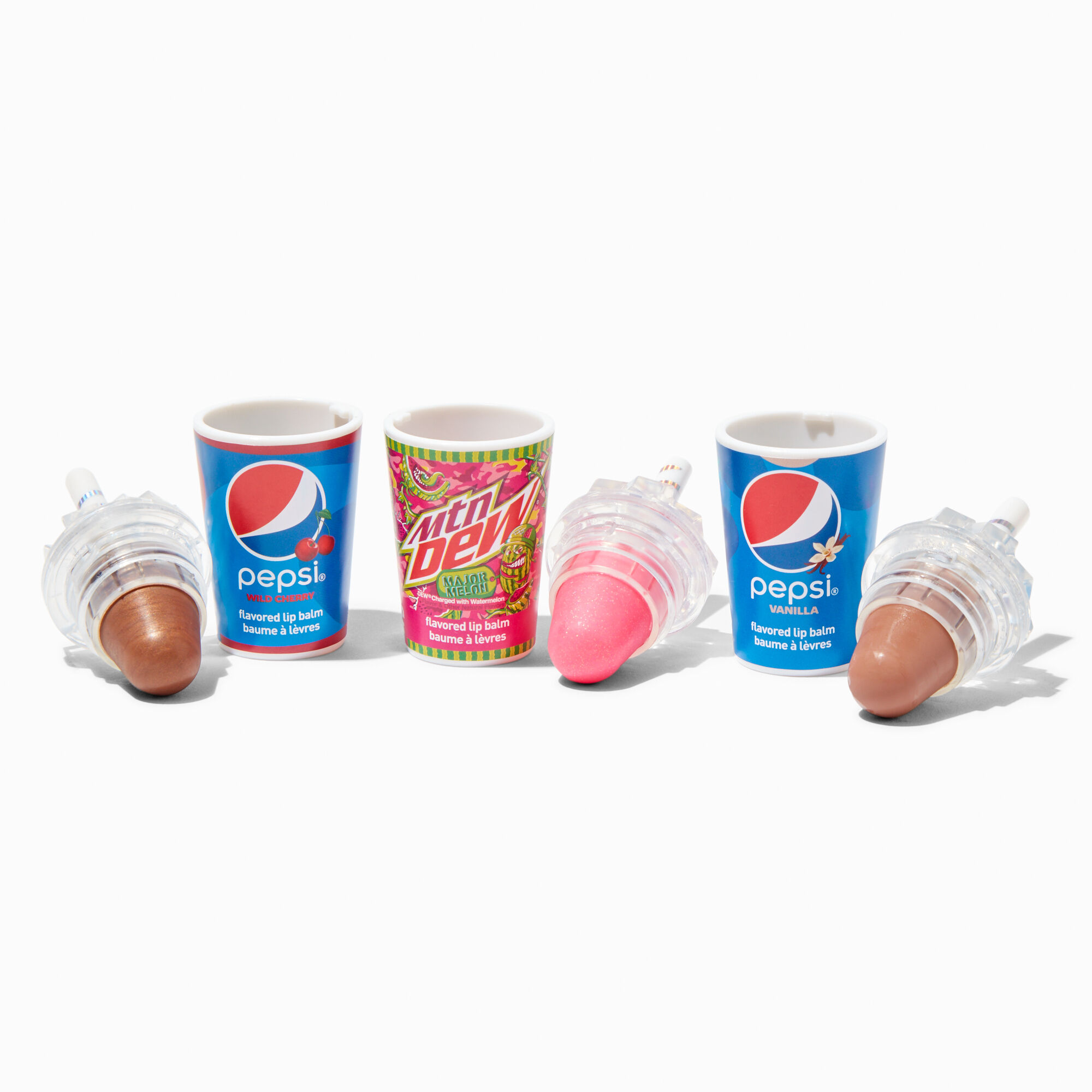 Pepsi® Claire's Exclusive Flavored Lip Balm Set - 3 Pack,