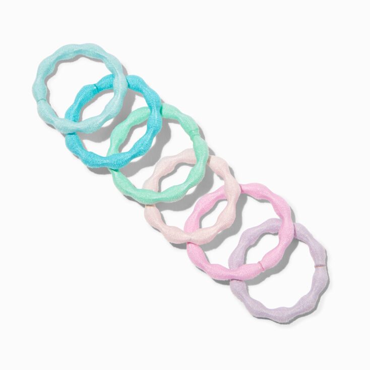 Claire&#39;s Club Mermaid Bubble Mini Hair Ties - 18 Pack,