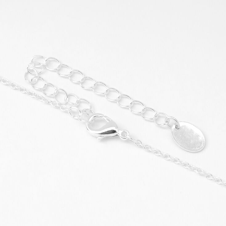 Silver Turtle Pendant Necklace,