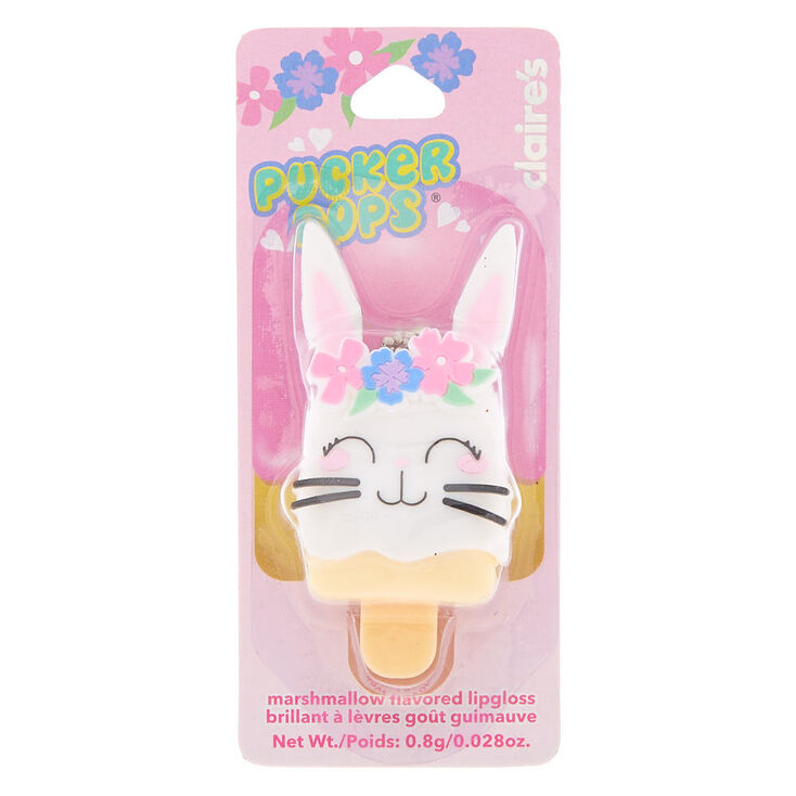 Pucker Pops Claire the Bunny Lip Gloss - Marshmallow,