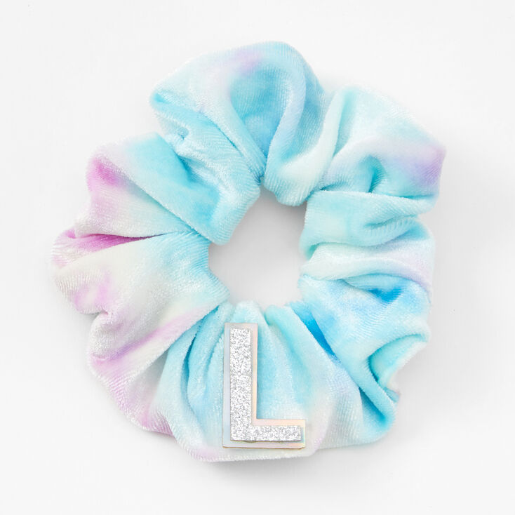 Medium Initial Ombre Hair Scrunchie - L,