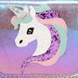 Claire&#39;s Club Glitter Unicorn Handbag - Lilac,