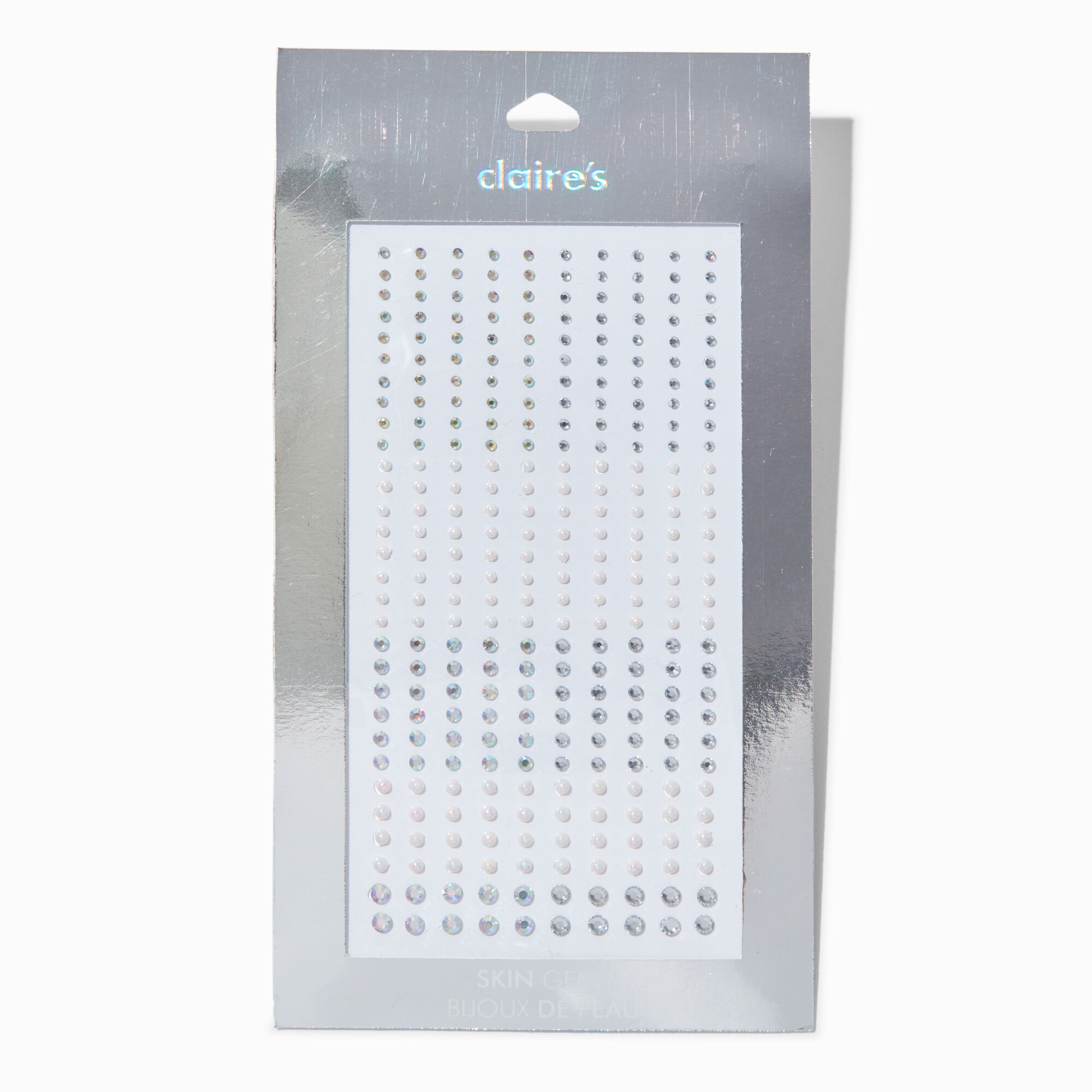 Clear & Iridescent Crystal Body Jewels Mega Pack,