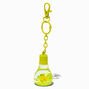 Yellow Chick &amp; Light Bulb Water-Filled Keychain,