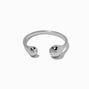 Hematite-tone Bubble Rings - 2 Pack,