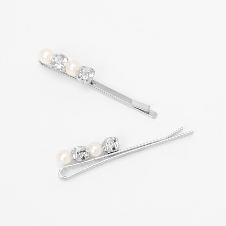 Claire&#39;s Club Pearl Studded Headband and Hair Pins Set,