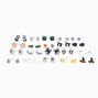 Halloween Enameled Icons Stud Earrings - 20 Pack,