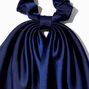 Navy Small Hair Scrunchie Scarf,