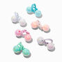 Claire&#39;s Club Mermaid Knocker Bead Hair Ties - 6 Pack,