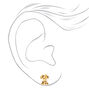 18kt Gold Plated Dog Park Stud Earrings - 3 Pack,