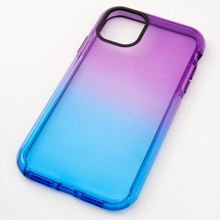 Blue &amp; Purple Ombre Translucent Phone Case - Fits iPhone&reg; 11,