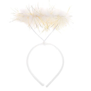 Claire&#39;s Club Angel Halo Headband - White,