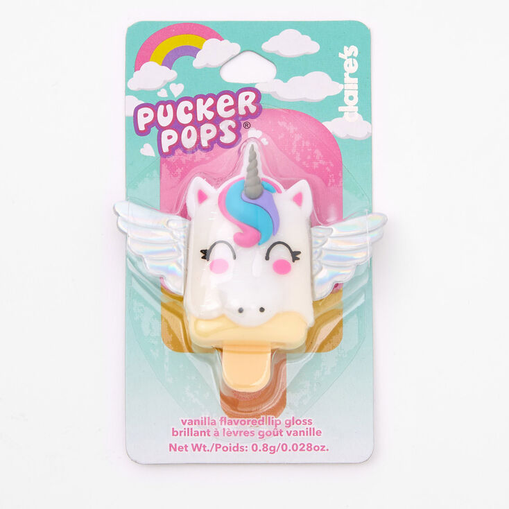 Pucker Pops Pegasus Lip Gloss - Vanilla,