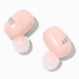 Blush Pink Wireless Earbuds in Case,