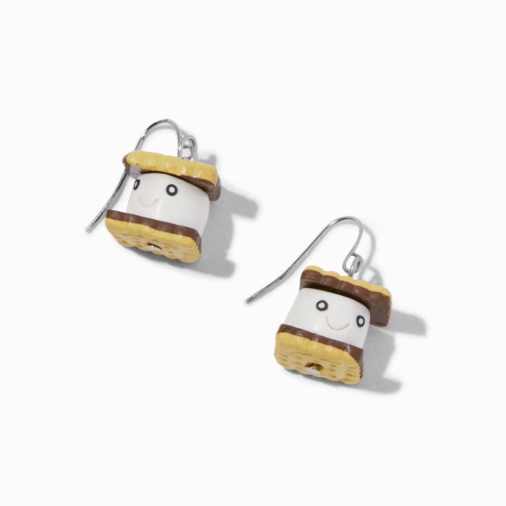 Smiling S&#39;more 1&quot; Drop Earrings,
