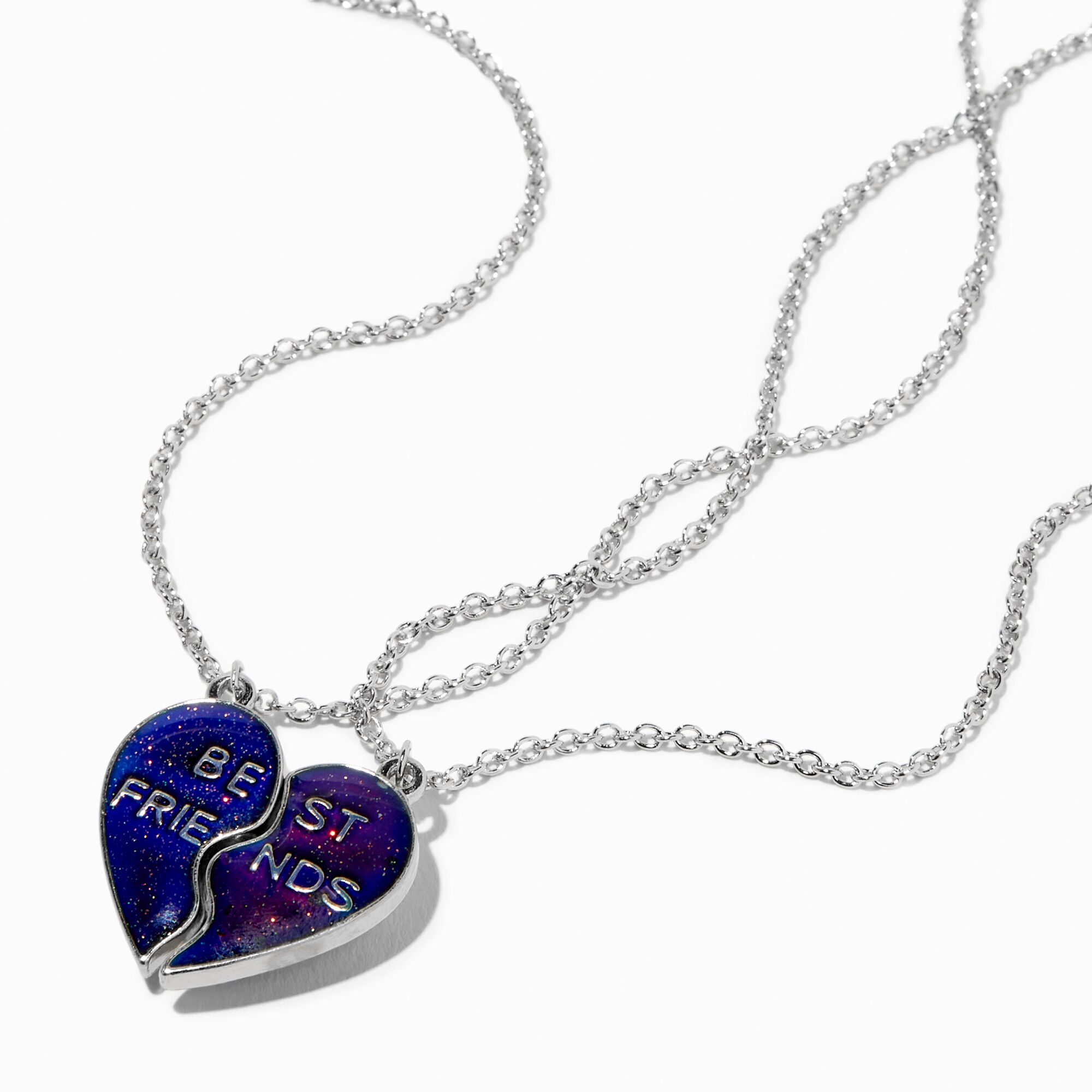 Friendship Necklace Mood Necklace Colors Claire's Heart