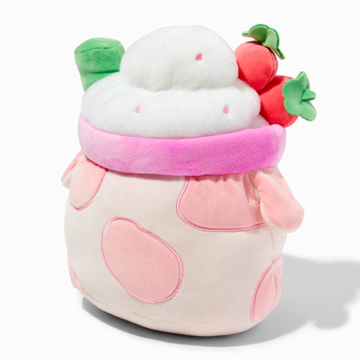 &#35;Plush Goals by Cuddle Barn&reg; 11&#39;&#39; Strawberry Mooshake Plush Toy,