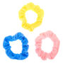 Claire&#39;s Club Terry Pastel Hair Scrunchies - 3 Pack,