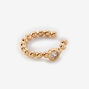 Gold Bubble Ball Embellished Faux Nose Ring,