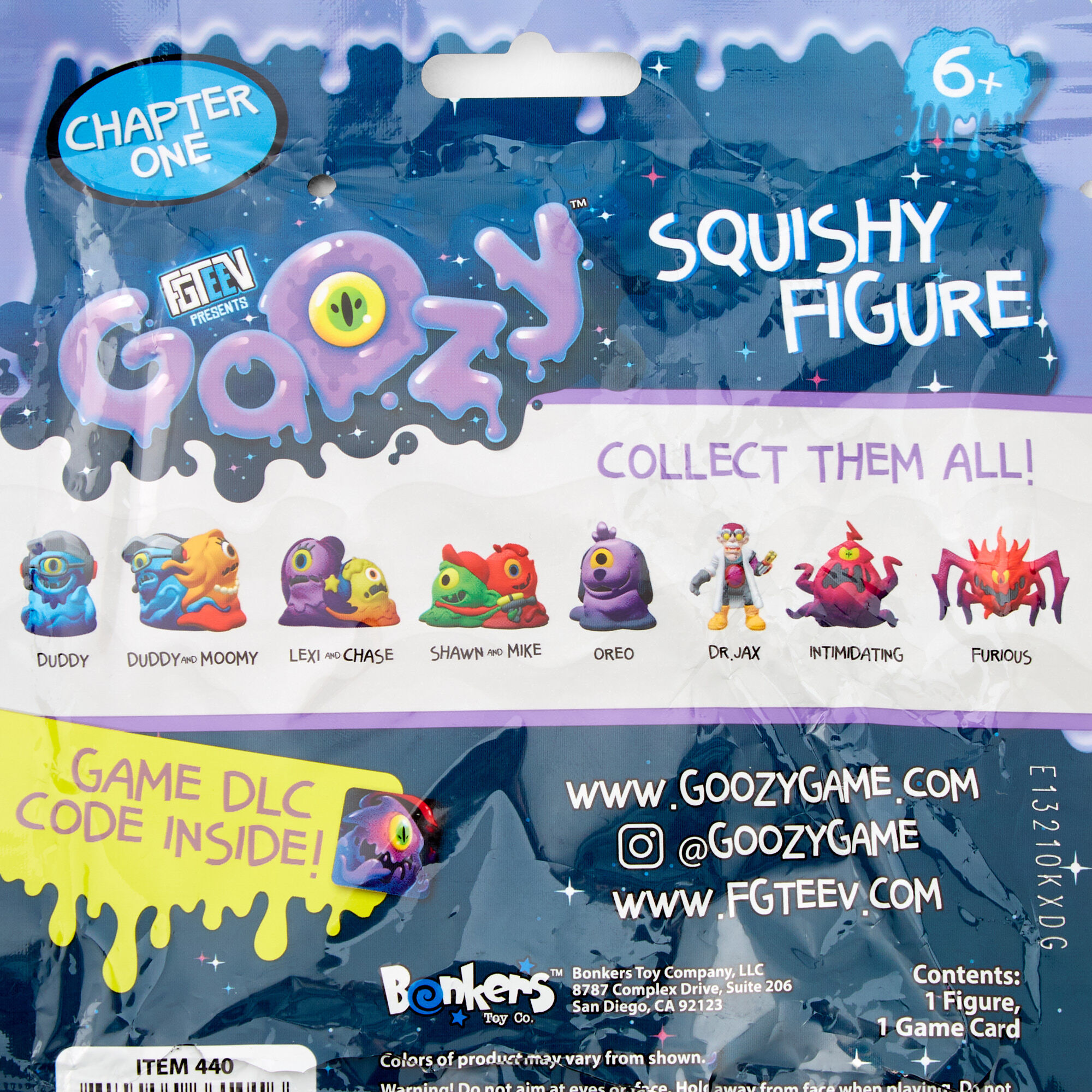 FGTeeV™ Goozy Squishy Figure Blind Bag - Styles May Vary,